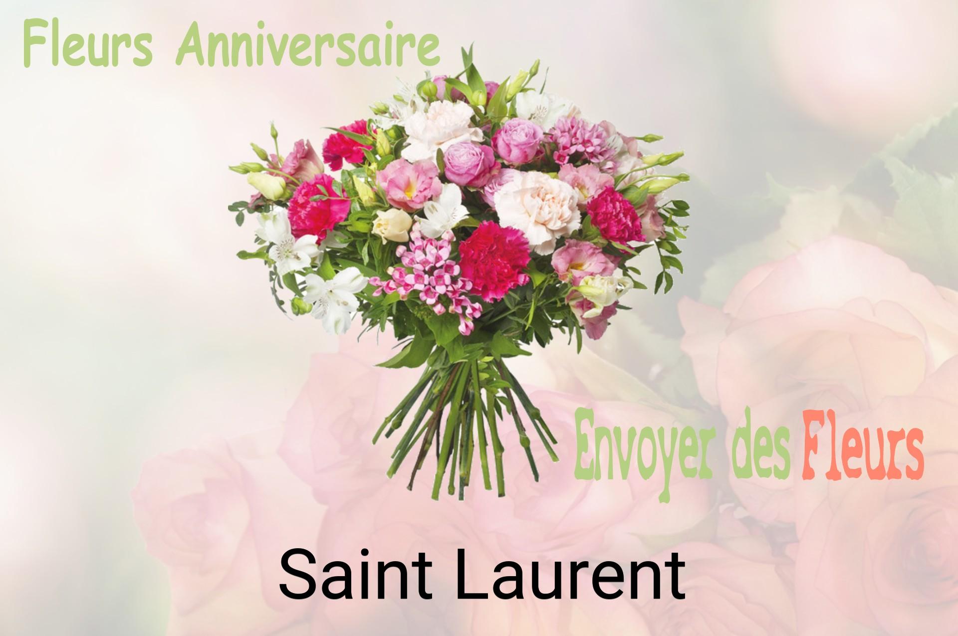 Bouquet de fleurs d’anniversaire livré à Saint-Laurent